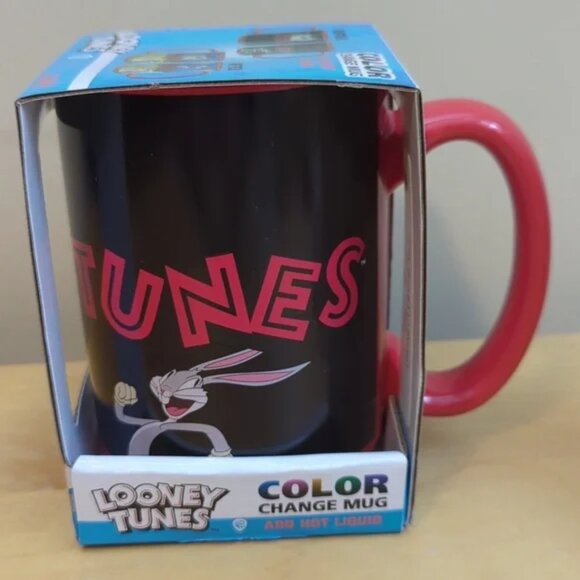 Warner Bros. Looney Tunes Color Change Mug - Red and Black - Picture 2 of 11